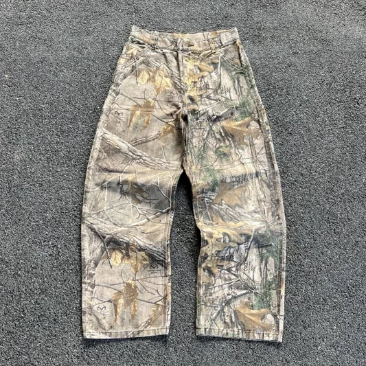 Camouflage jeans